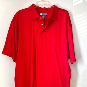 New Red Jos A Banks Leadbetter Golf Polo Without Tag